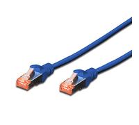 Connectland Cavo RJ45 Diritto Cat6 blindato 3 m Blu