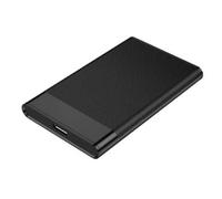 Connectland Custodia esterna per DD 2.5" HDD/SSD USB3 SATA ABS senza viti nero