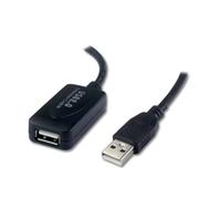 Connectland USB-Repeater-v2 - Cavo USB di 10 m Nero