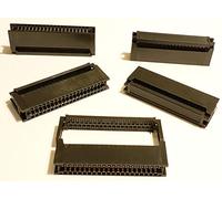 Connectors Pro Confezione da 5 connettori per bordi della scheda IDC 40P 2x20 2,54 mm, 40 pin CE per cavo a nastro passo 1,27 mm