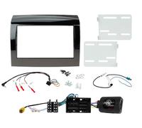 Connects2 CTKFT14 Plancia Cruscotto Testa Unità Installazione Kit Nero per Fiat