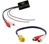 Connects2 Fiat 500 Interfaccia AUX Bluetooth A2DP Streaming Audio Radio