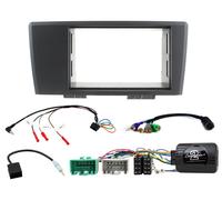 Connects2 Grigio Installazione Kit Amplificata Doppio din CTKVL14 per Volvo S60,