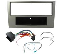 Connects2 Gun Metal Autoradio 1 Din Mascherina Kit Vauxhall Astra H 2004