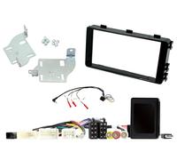 Connects2 Testa Unità Plancia Cruscotto Installazione Kit 2 din per Mitsubishi
