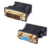 CONNEkT Gear 26-1654 cavo di interfaccia e adattatore VGA DVI-I Nero