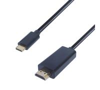 Connekt Gear 2m USB 3.1 Connector Cable Type C male to HDMI male USB Type C to H
