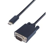 Connekt Gear 2m USB 3.1 Connector Cable Type C male to VGA male USB Type C to VG