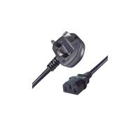 CONNEkT Gear Di DP Cavo Di Alimentazione 1.8M IEC 60320 C13 / Spina UK 13 A Nera