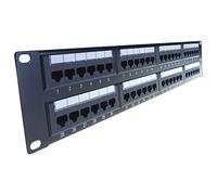 Connekt Gear - Pannello Dati 2U Patch 48 Porte, Cat. 6, RJ45