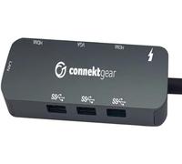 Connekt Gear Type C Dual Screen Docking Station 3 100W Power Delivery Charging