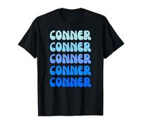 Conner Retro Name Stack Design Maglietta