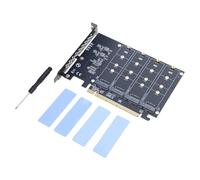 Connessione 4xNVMe 2280 dell'adattatore della scheda di espansione PCIe X16 per l'elaborazione rapida dei dati e prestazioni stabili