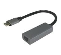 Connessione da Tipo C a Ethernet femmina: trasforma il tuo dispositivo con ingresso USB-C in una robusta porta Ethernet, garantendo connessioni veloci e stabili per navigare senza interruzioni.