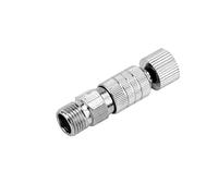 Connessione Rapida per Aerografo, Accessori per Aerografo Raccordi da 1/8'' Kit Adattatore di Disconnessione per Accoppiamento a Sgancio Rapido per Aerografo Parti per