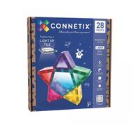 CONNETIX Piastrelle Magnetiche Light Star Pack 28 Pezzi