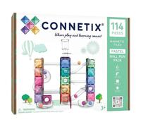 Connetix Gioco Di Costruzione Ball Run Pastel 114 Pezzi