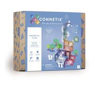 Connetix Gioco Di Costruzione Pastel Ball Run Expansion 80 Pezzi