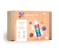 Connetix Gioco Di Costruzione Pastel Square 40 Pezzi