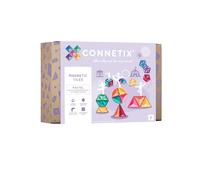 CONNETIX Piastrelle magnetiche a forma di pastello, confezione da 48 pezzi