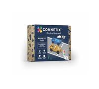 CONNETIX Piastrelle Magnetiche Arcobaleno Pacchetto Auto, 2 Pezzi