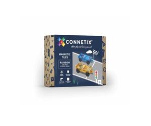 CONNETIX Piastrelle Magnetiche Arcobaleno Pacchetto Auto, 2 Pezzi