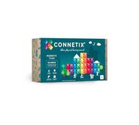 CONNETIX Piastrelle Magnetiche Arcobaleno Pacchetto Rettangolo, 18 Pezzi