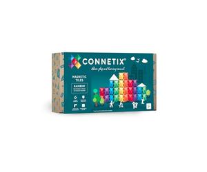 CONNETIX Piastrelle Magnetiche Arcobaleno Pacchetto Rettangolo, 18 Pezzi