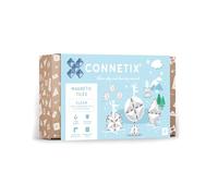 CONNETIX Piastrelle Magnetiche Chiaro Pacchetto Espansione Forma, 24 Pezzi