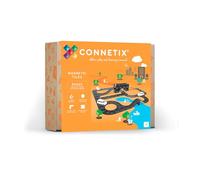 CONNETIX Piastrelle Magnetiche Strade Pacchetto Creativo, 48 Pezzi