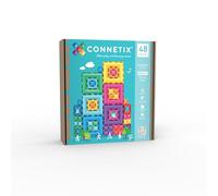 CONNETIX Piastrelle Magnetiche Vivace Pacchetto Portale, 48 Pezzi