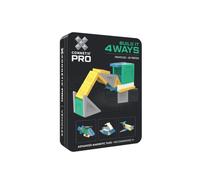 CONNETIX PRO Costruiscilo in 4 modi Pack Veicoli, 30 Pezzi | Scopri la costruzione avanzata con piastrelle resistenti, 4 costruzioni guidate e design da ingegnere. Dai 5 anni.