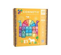 Connetix Set Castello Glitter 48 Pezzi