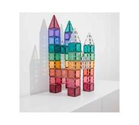 CONNETIX - Tessere Magnetiche Piccole e Grandi Pastello 40 PZ - Pastello