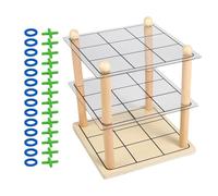 Connettersi Gioco Per Bambini - Attività di apprendimento dei giocattoli strategici 3D - Divertenti giochi di collegamento alla guida per adulti | Per feste scolastiche viaggi in classe Riunione per