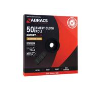 Connetti Abracs Emery Roll 25Mm X 50M X P120 1Pc 32146