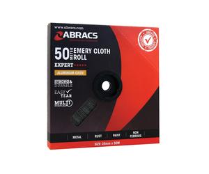 Connetti Abracs Emery Roll 25Mm X 50M X P40 1Pc 32149