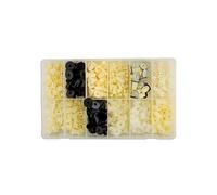 Connetti Dadi Di Plastica Assortiti Bloccanti 350Pc 36043