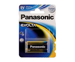 Connetti Pansonic Evolta PP3 9V Batteria 1Pc X 12 30649