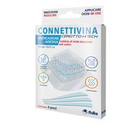 Connettivina Cerotto Hi Tech Medicazione Adesiva 10x10 Cm 4 Pezzi