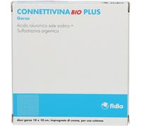 connettivina Bio Plus Garze Impregnate 10x10 cm 10 Pezzi