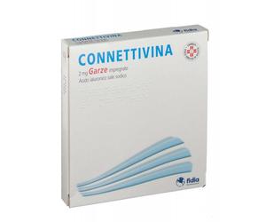 Connettivina Garze Medicate per Pelle Lesa 2 mg 10 Pezzi