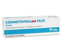 ConnettivinaBio Plus Crema Dermatologica Trattamento Piaghe e Ulcere 25 g
