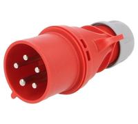 Connettore 025-6V: alimentazione CA spina trifase maschio PCE