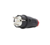 Connettore 0521-SR: per alimentazione CA maschio spina 2P + PE PCE