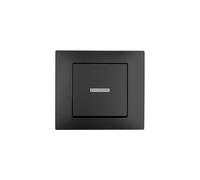 Connettore 1 polo senza cornice retroilluminato VESTRA 3823-19