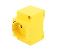 Connettore 7U.01.8.230.0012 tipo E 250VAC 10A per guida DIN giallo FINDER