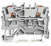 Connettore a 2 conduttori 2,5 mm² grigio 2202-1201/100 pz