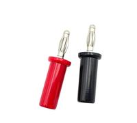 Connettore a banana for cavo altoparlante for cassa armonica a forma di lanterna con spina a banana da 4 mm placcato in nichel da 40 pezzi(40 Red)