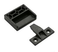 Connettore a colonna in plastica per pannello da parete con montaggio regolabile per mobili e armadietti, kit di accessori per la casa, venti set inclusi (L)
